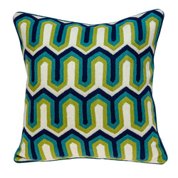 Parkland Collection Handmade Decorative Transitional Multicolored Pillow Cover PILA11029C