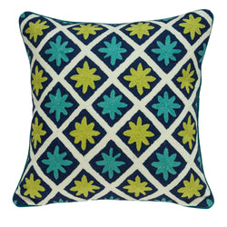 Parkland Collection Handmade Decorative Traditional Multicolored Pillow Cover PILA11030C
