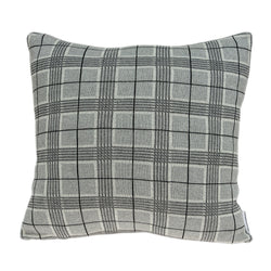 Parkland Collection Decorative Transitional Grey Pillow Cover With Poly Insert PILB11056P