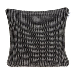 Parkland Collection Decorative Transitional Charcoal Pillow Cover With Poly Insert PILB11067P