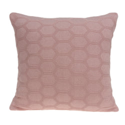 Parkland Collection Decorative Transitional Pink Pillow Cover PILB11075C