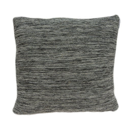 Parkland Collection Decorative Transitional Grey Pillow Cover With Poly Insert PILB11083P