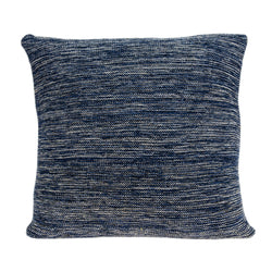 Parkland Collection Decorative Transitional Blue Pillow Cover With Poly Insert PILB11084P