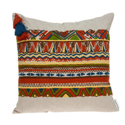 Parkland Collection Decorative Bohemian Multicolor Pillow Cover PILD11124C