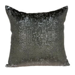 Yaku Transitional Grey Pillow Cover