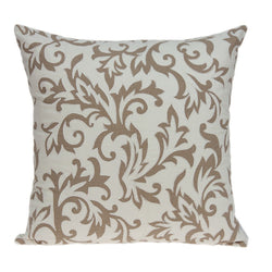 Cairo Transitional Beige Pillow Cover